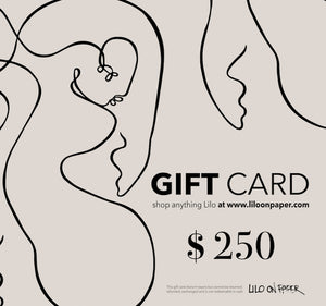 Lilo on Paper Giftcard $250